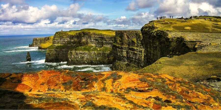 Imagen de los Moher Cliff en Irlanda