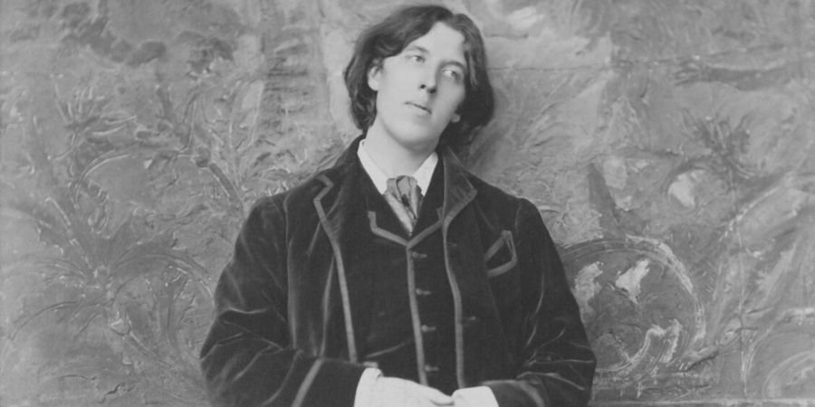 Foto de Oscar Wilde un sobresaliente hombre Irlandes